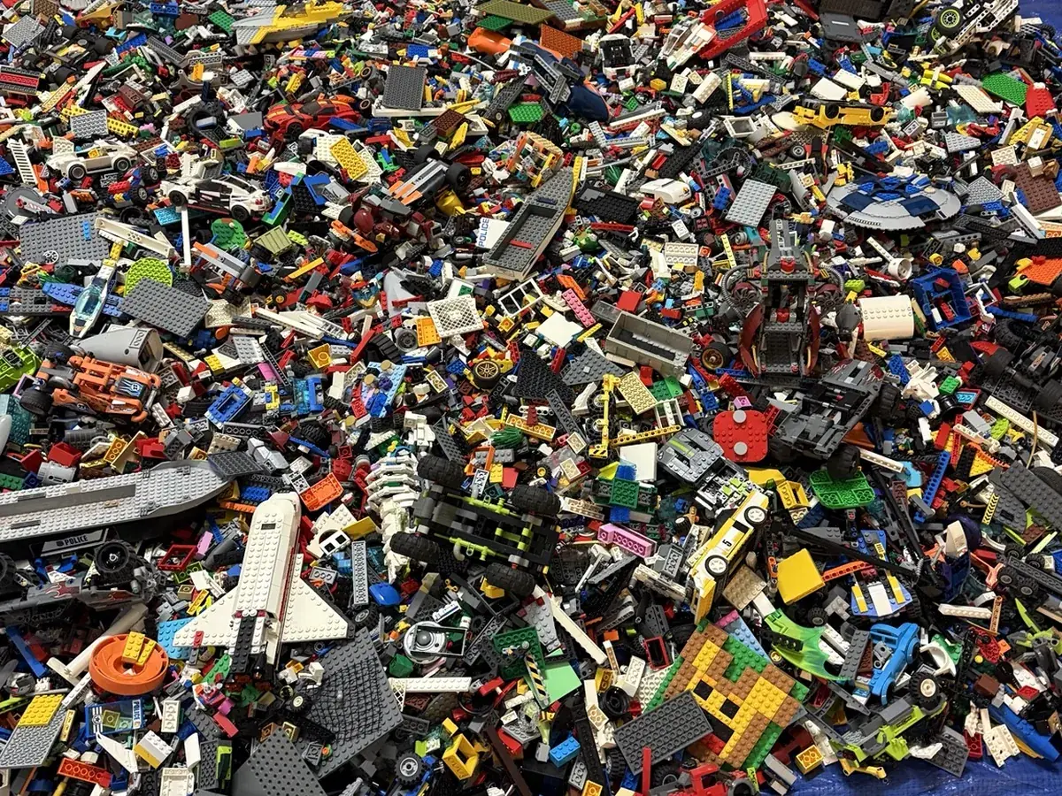 Klocki LEGO na wagę w losowym MIX-ie