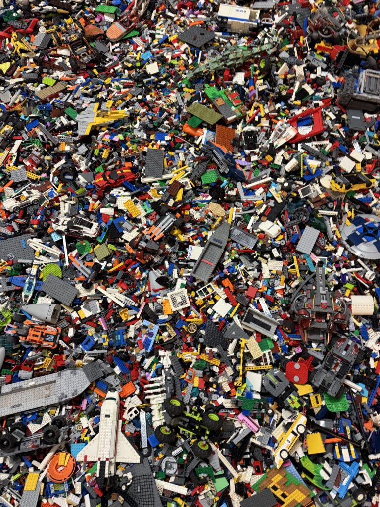 Losowy MIX używanych klocków LEGO na wagę – zdjęcie 1